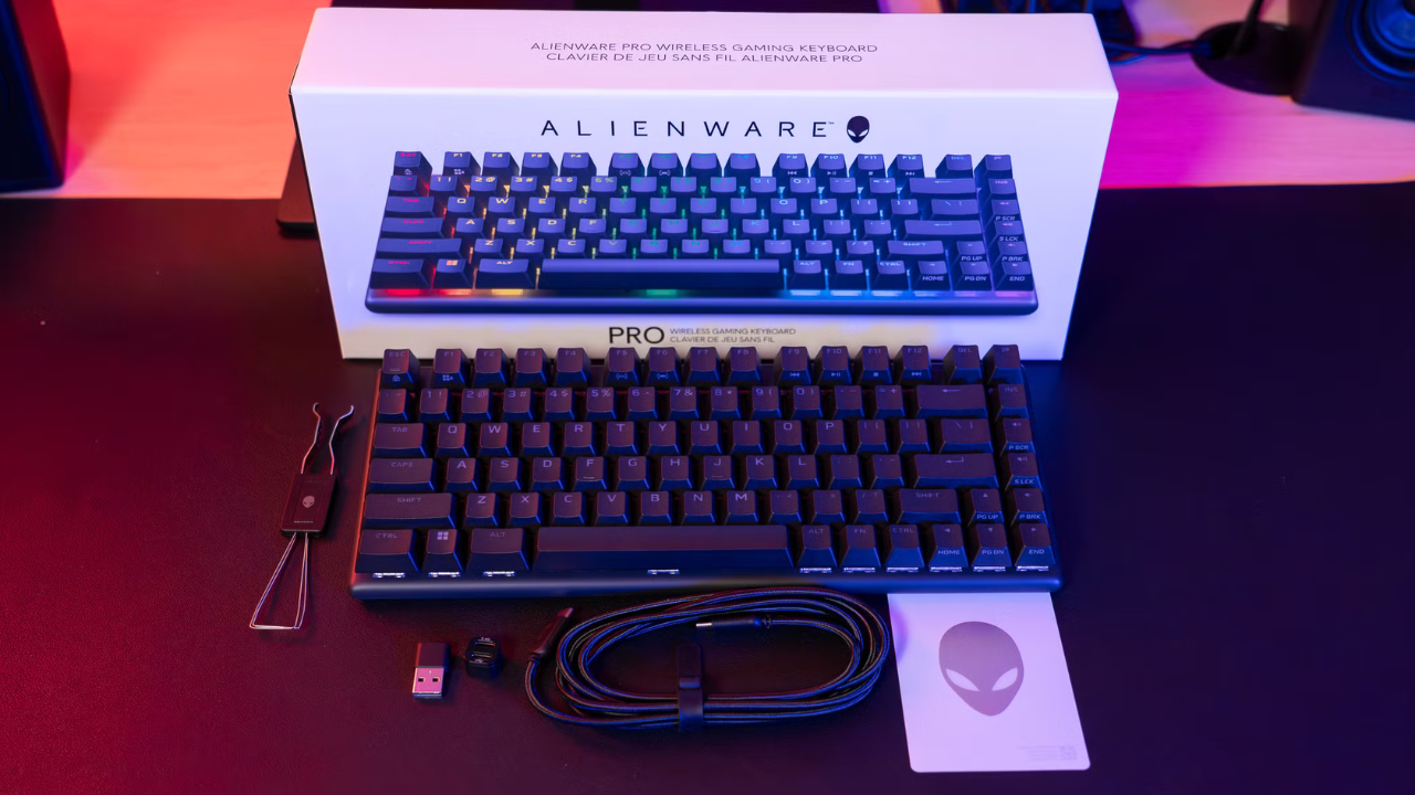 Alienware Pro Wireless Gaming Keyboard - Đẳng cấp xứng tầm giá trị 14 Alienware Pro Wireless Gaming Keyboard