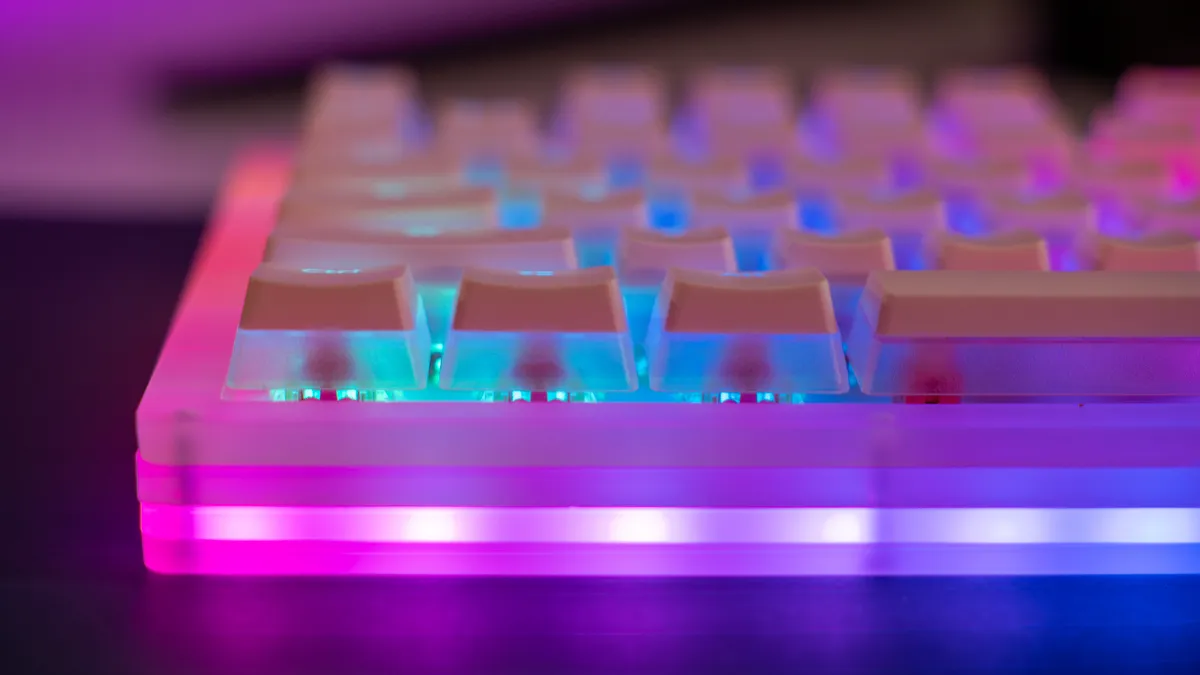 Ban phim co Akko Sakura Jelly RGB 05