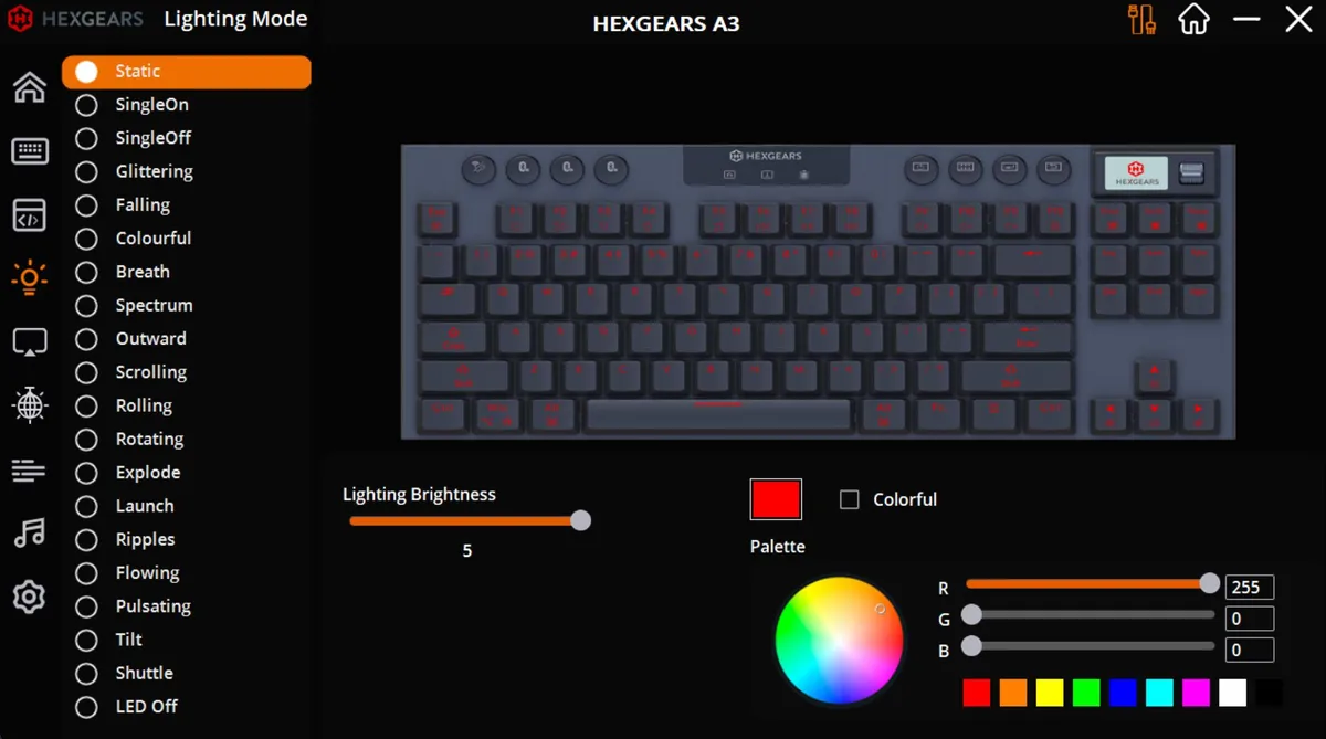 Hexgears Immersion A3 TKL 12