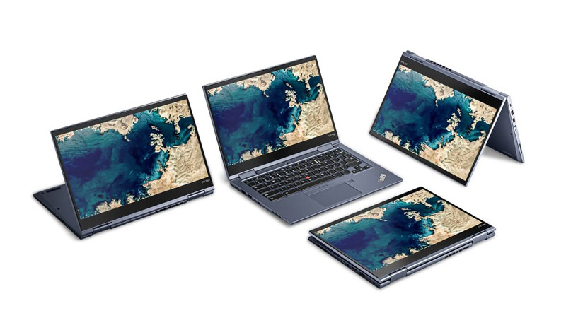 Laptop xách tay tốt nhất cho học sinh sinh viên năm 2024 17 Lenovo ThinkPad C13 Yoga Chromebook Gen 1 13.3″