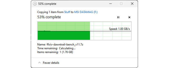 MSI Datamag 20Gbps 10