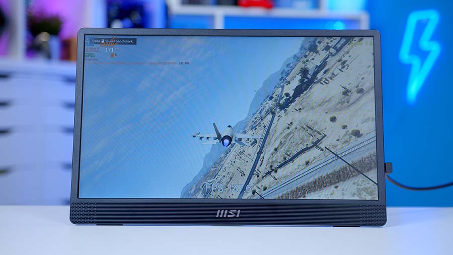 MSI Pro MP161 E2 Portable Monitor 17