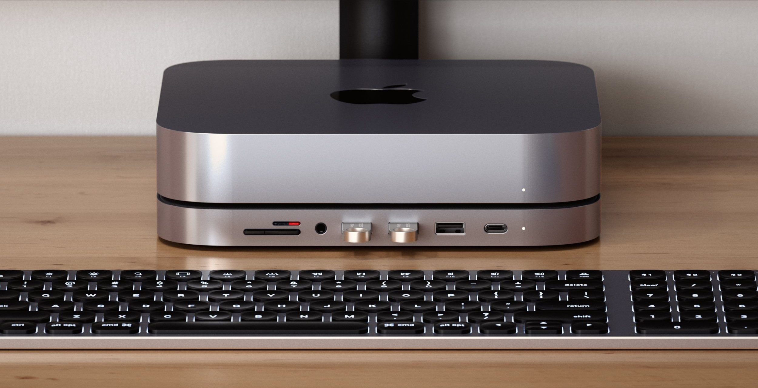 Satechi ra mắt chân đế tích hợp Hub và vỏ SSD mới dành cho Mac Mini M4 - Giải pháp lưu trữ và kết nối hoàn hảo 8 Mac Mini M4 Stand Hub with SSD Enclosure e1732514933471