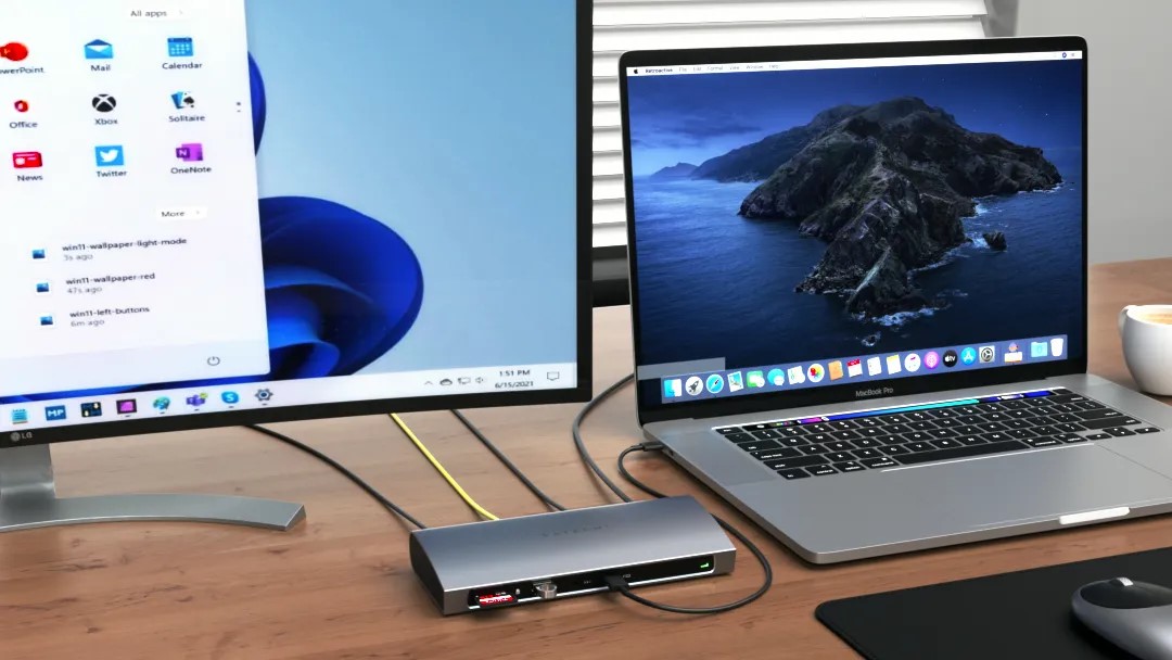 Top phụ kiện MacBook đáng mua nhất năm 2024 - Nâng tầm trải nghiệm cùng MacBook 13 Satechi Thunderbolt 4 dock