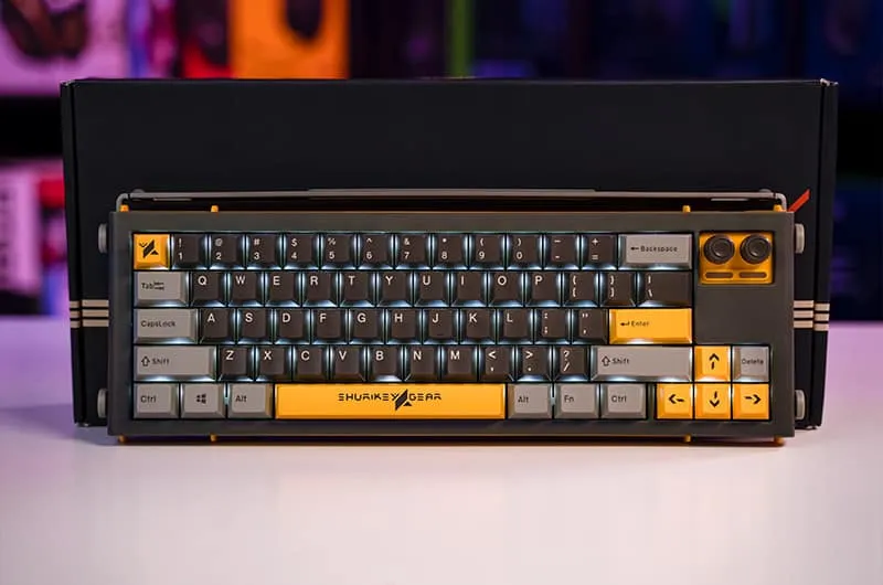 Bàn phím cơ Gaming tốt nhất năm 2024: Sự lựa chọn hoàn hảo cho Game thủ 25 Shurikey Gear Hanzo EC V2 001 Mechanical Keyboard