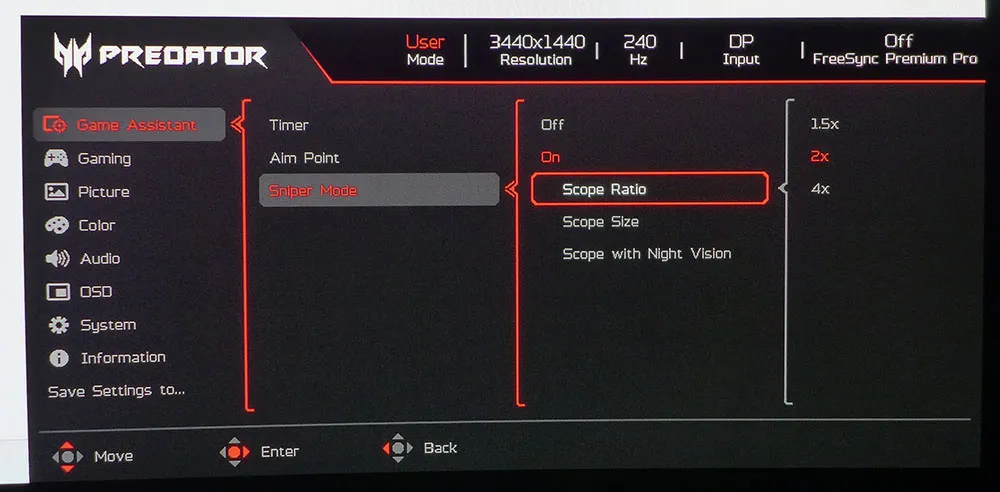 hinh choi game cong Acer Predator X34 OLED 07