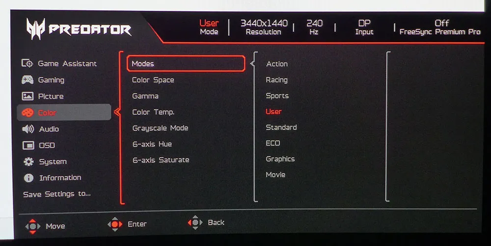 hinh choi game cong Acer Predator X34 OLED 10