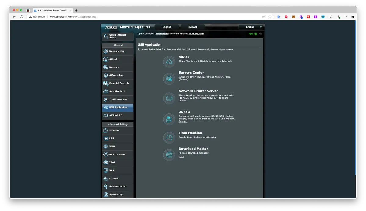 Asus ZenWiFi BQ16 Pro Wi Fi 7 10