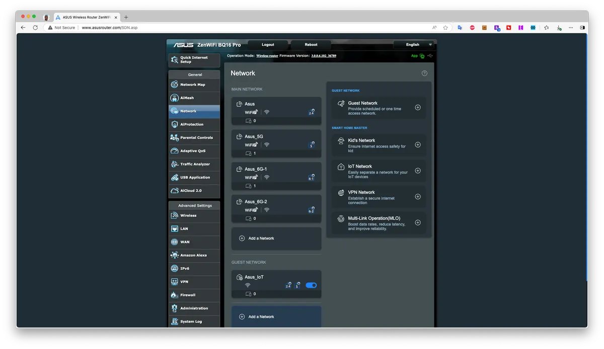 Asus ZenWiFi BQ16 Pro Wi Fi 7 6
