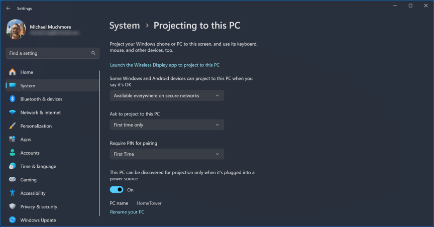 Cách sử dụng màn hình không dây với Windows 11 4 Cach su dung man hinh khong day voi Windows 11 2