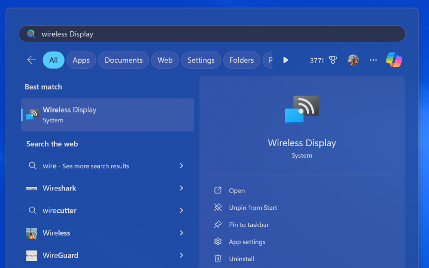 Cách sử dụng màn hình không dây với Windows 11 5 Cach su dung man hinh khong day voi Windows 11 2