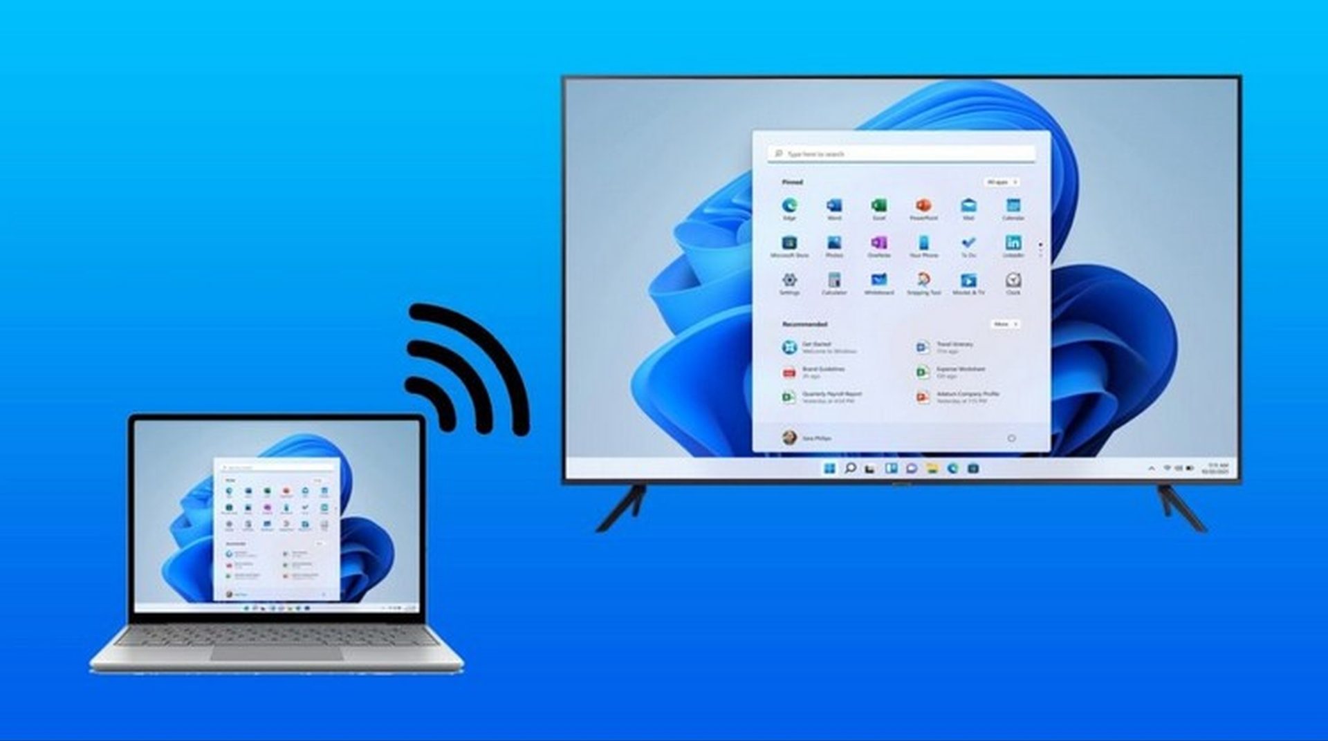 Cách sử dụng màn hình không dây với Windows 11 10 Cach su dung man hinh khong day voi Windows 11 6 e1734604963985