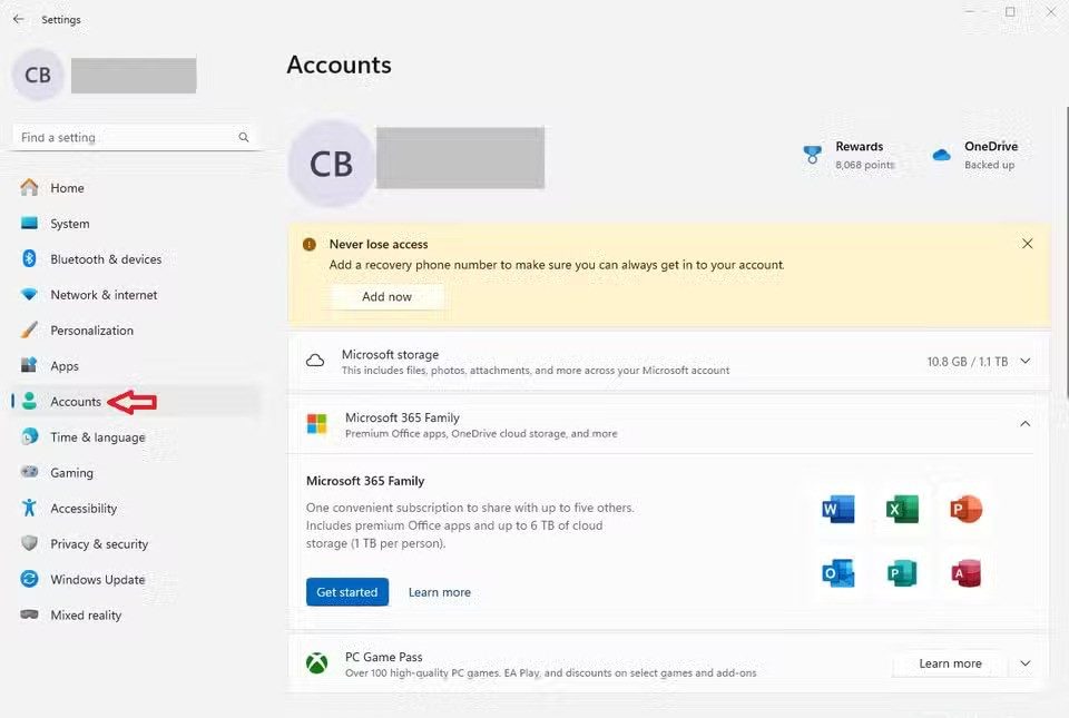 Cách thay đổi email quản trị viên trên Windows 11 3 Cach thay doi email quan tri vien tren Windows 11 03 e1733991953195