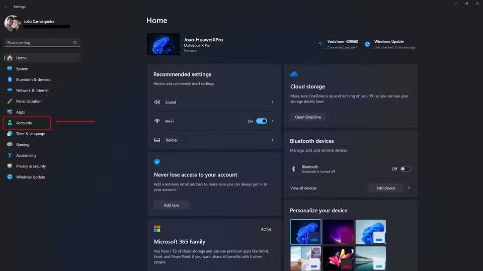 Cach thay doi email quan tri vien tren Windows 11 11 e1733992056209