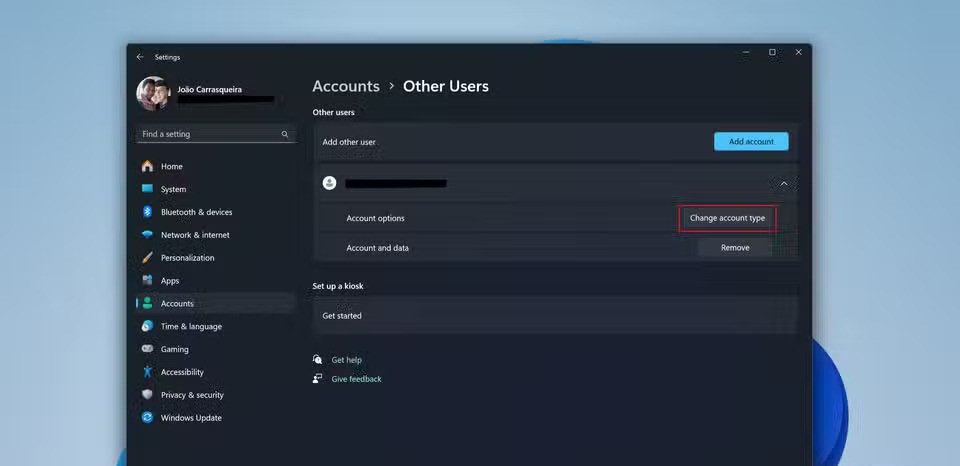 Cach thay doi email quan tri vien tren Windows 11 13 e1733992079162