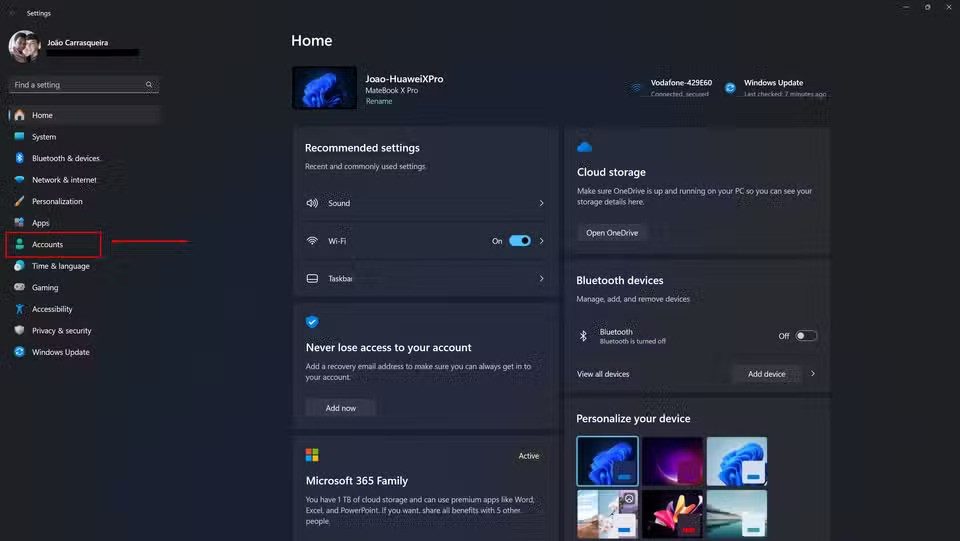 Cach thay doi email quan tri vien tren Windows 11 15 e1733992103791