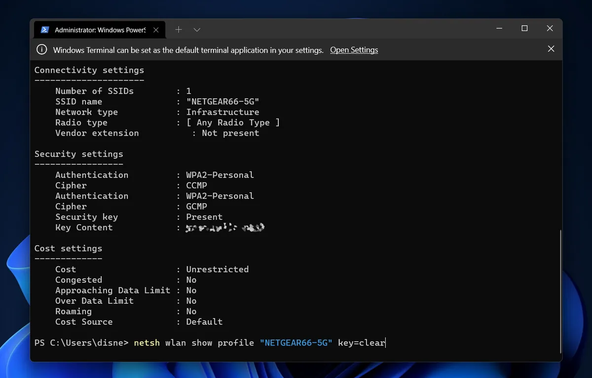 Khám phá nhanh cách xem mật khẩu Wi-Fi trên Windows và Mac chỉ trong vài giây! 4 Cach tim mat khau Wi Fi tren Windows 2
