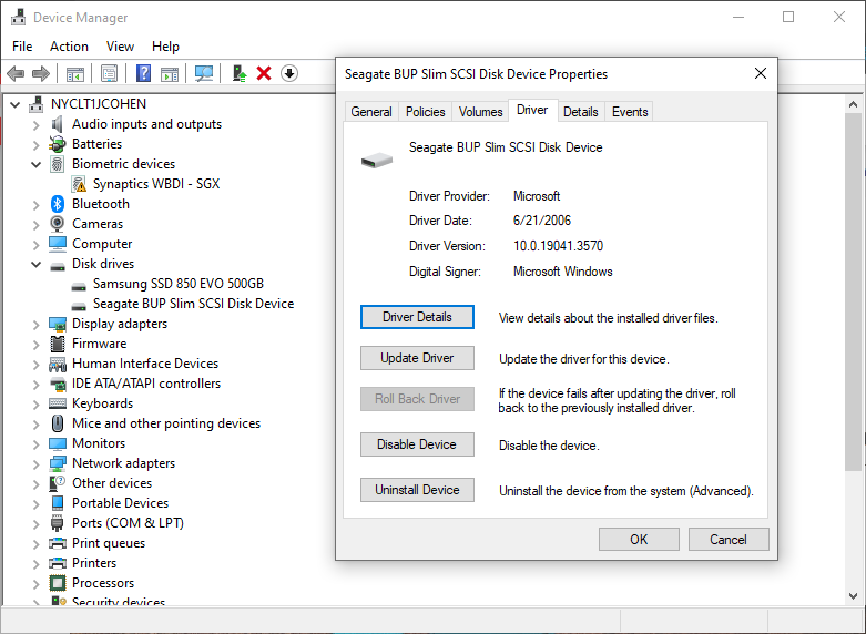 Giai phap hieu qua khi o cung ngoai khong hien thi