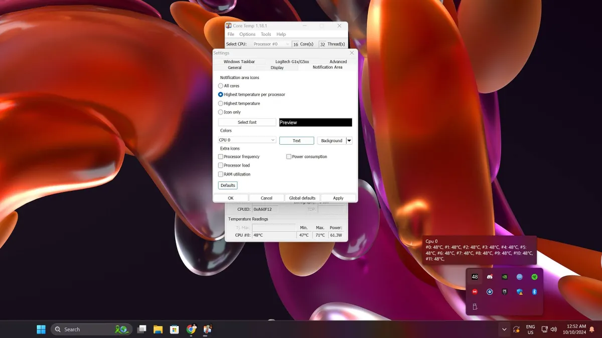 Giám sát nhiệt độ CPU: Hướng dẫn cách kiểm tra và bảo vệ hiệu suất máy tính của bạn 8 Giam sat nhiet do CPU 2