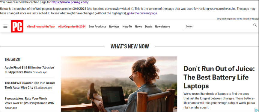 Google Cache bị biến mất? Bí kíp giúp bạn có thể xem lại phiên bản lưu trữ của trang web! 5 Google Cache bi bien mat Bi kip giup ban co the xem lai phien ban luu tru cua trang web 3