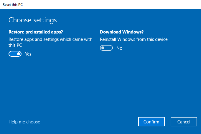 Lam the nao de reset may tinh Windows ve cai dat goc mot cach de dang 5