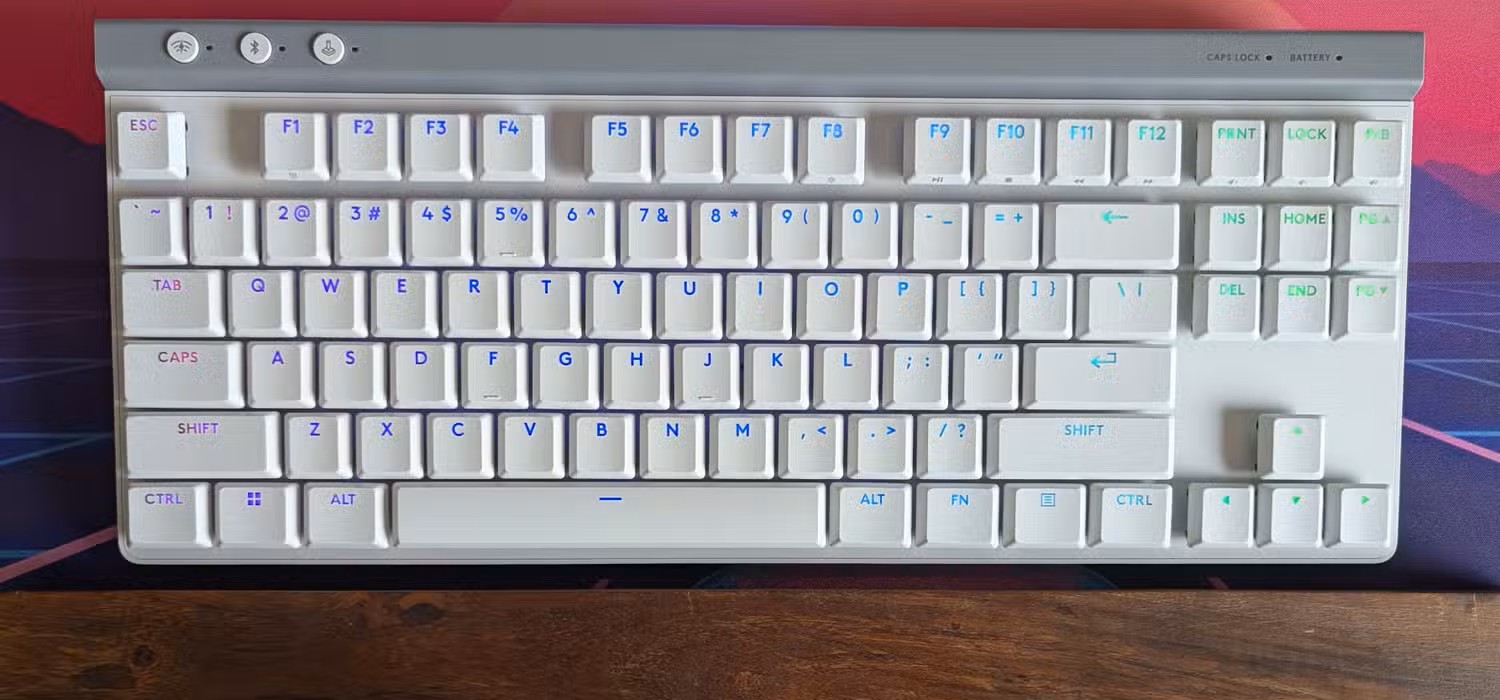 Logitech G515 Lightspeed TKL: Đỉnh cao bàn phím chơi game không dây cao cấp 24 Logitech G515 Lightspeed TKL 10