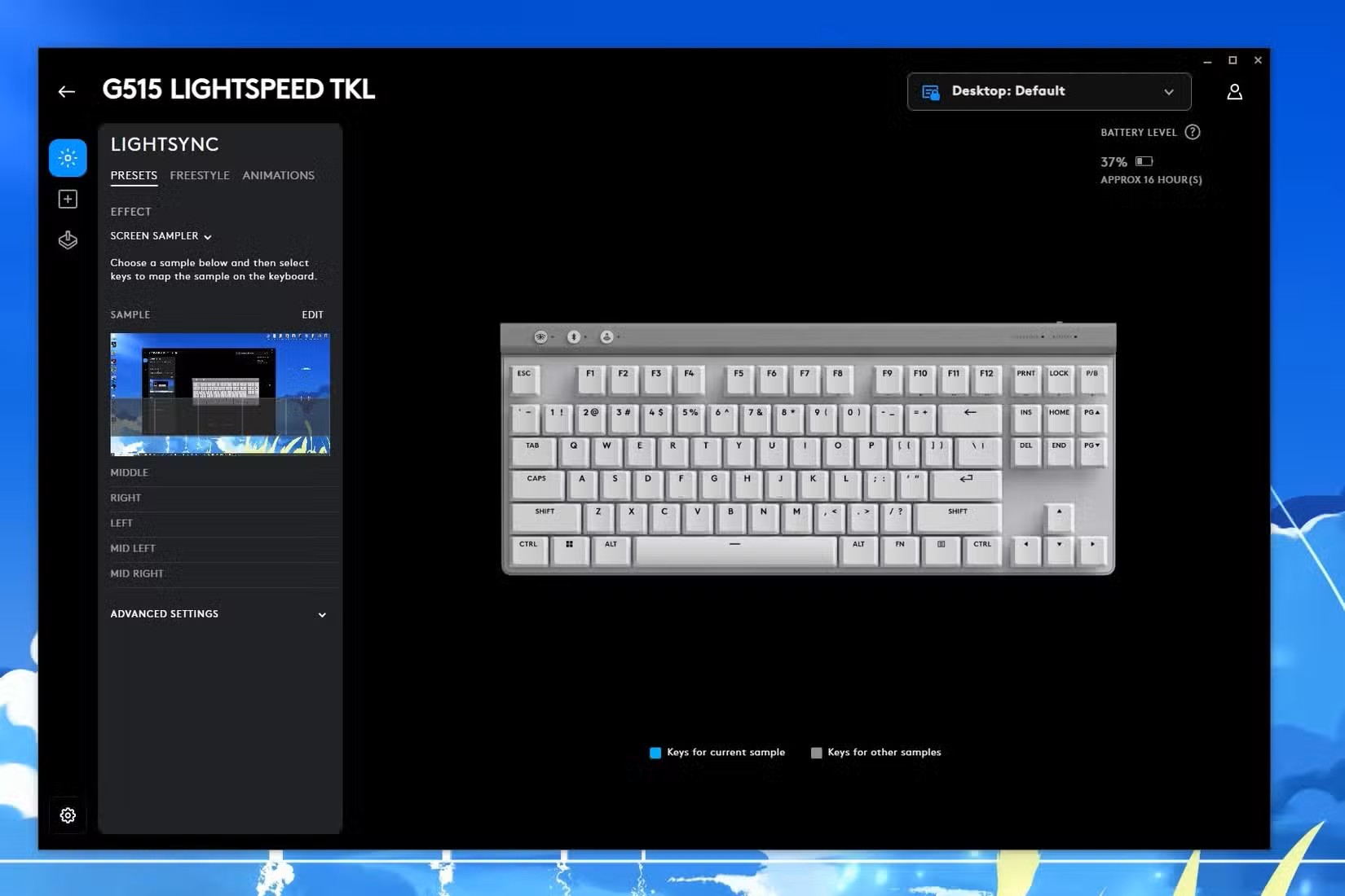 Logitech G515 Lightspeed TKL: Đỉnh cao bàn phím chơi game không dây cao cấp 23 Logitech G515 Lightspeed TKL 9