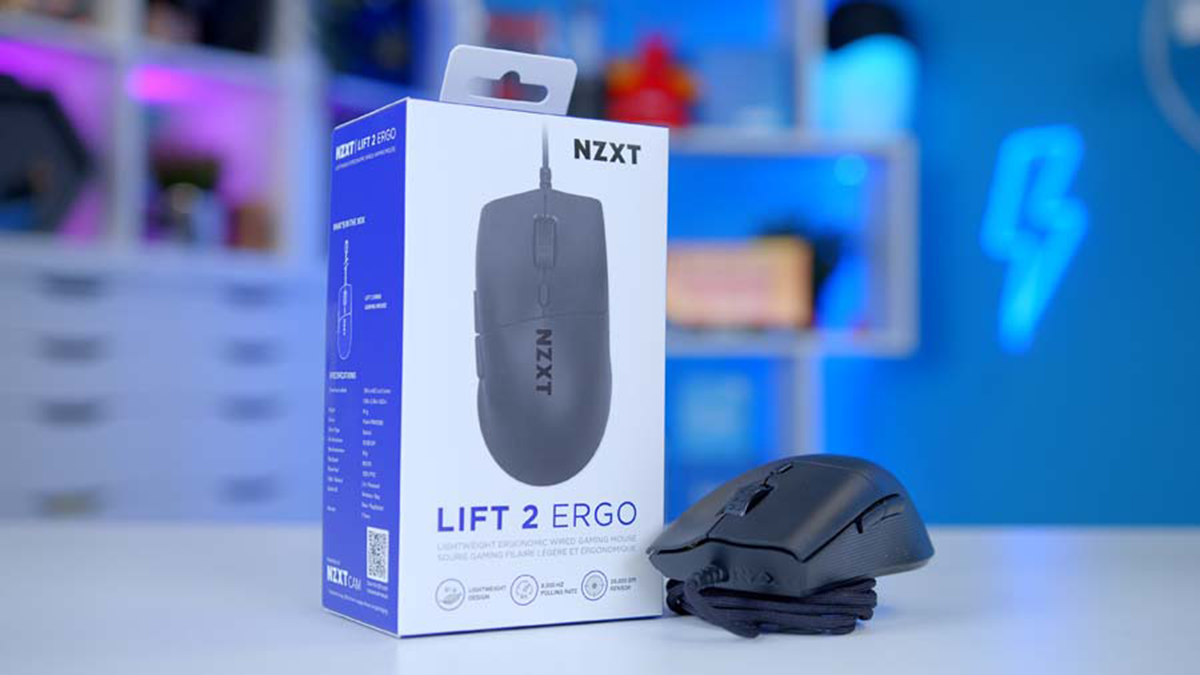 NZXT Lift 2 Ergo Gaming Mouse 01
