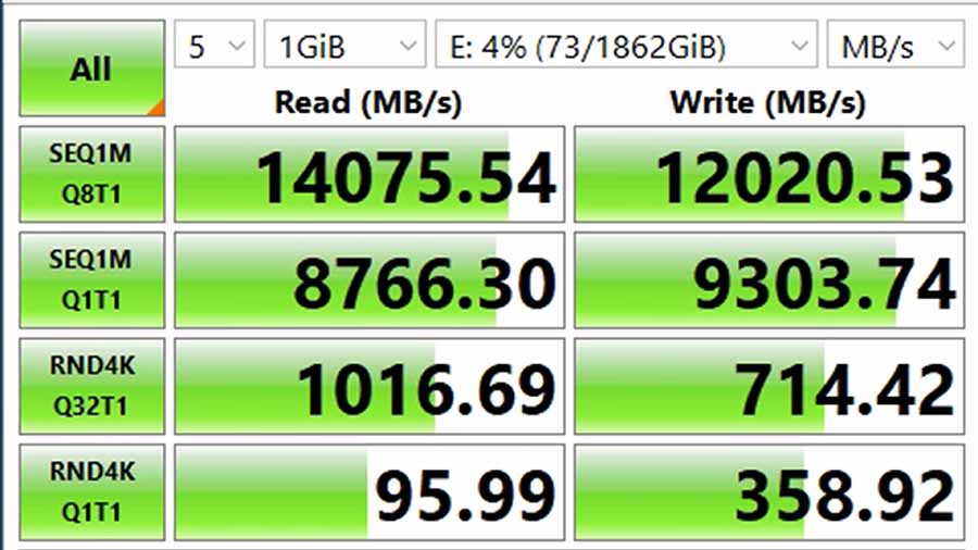 SSD MSI Spatium M580 FROZR 07