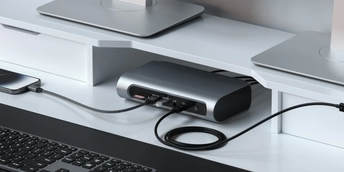 Satechi Thunderbolt 4 Multimedia Pro Dock: Đỉnh cao công nghệ kết nối không giới hạn 15 Satechi Thunderbolt 4 Multimedia Pro Dock 4