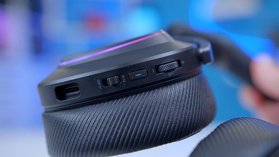 tai nghe choi game khong day ASUS ROG Delta II 06