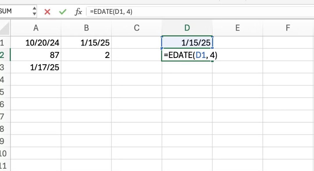 8 công thức quản lý thời hạn và mối liên kết công việc hiệu quả trong Excel 6 8 cong thuc quan ly thoi han va moi lien ket cong viec hieu qua trong Excel 5 e1737103657620