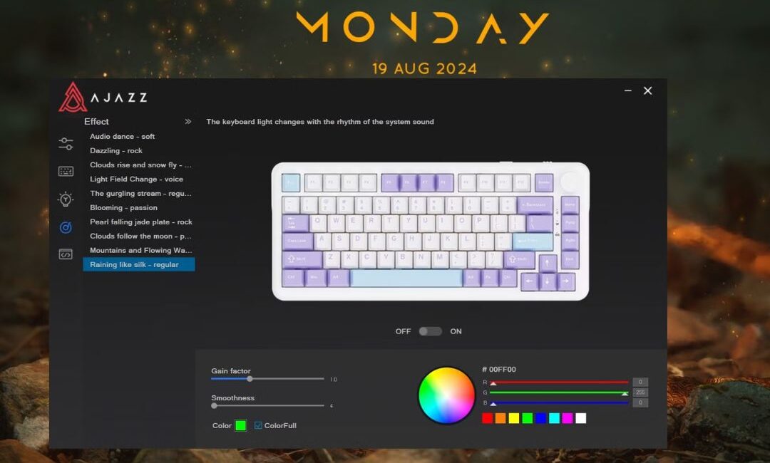 Đánh giá Ajazz AK820 Max: bàn phím cơ 75% đáng giá nhất trong tầm giá với thiết kế ấn tượng 30 Ajazz AK820 Max 11Ajazz AK820 Max 8 e1736263683906