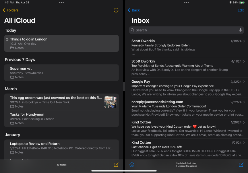 Bí quyết sử dụng tính năng đa nhiệm trên iPad để tối ưu hiệu suất làm việc một cách hiệu quả! 3 Bi quyet su dung tinh nang da nhiem tren iPad de toi uu hieu suat lam viec mot cach hieu qua 2