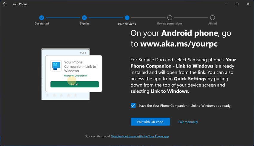 Hướng dẫn chi tiết và dễ dàng cách kết nối điện thoại Android với máy tính Windows 11 4 Huong dan chi tiet va de dang cach ket noi dien thoai Android voi may tinh Windows 11 3