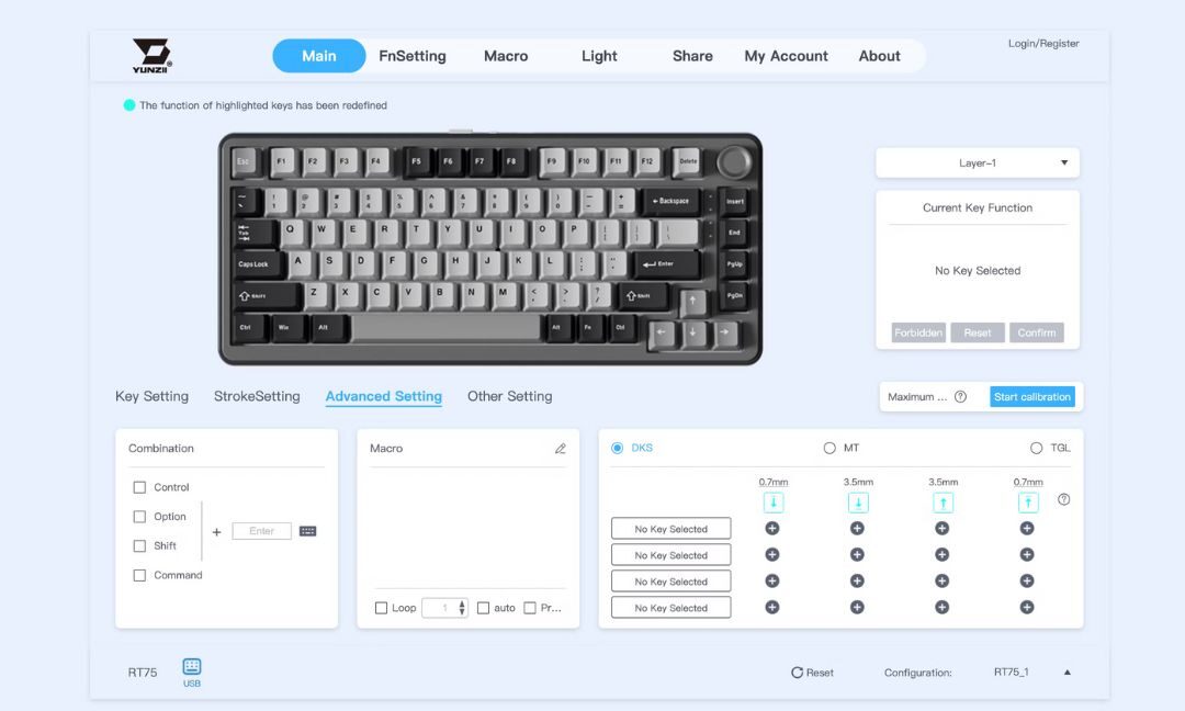 Đánh giá Yunzii RT75: bàn phím Rapid Trigger từ tính – giá tốt nhưng liệu có xứng đáng? 29 Yunzii RT75 16 e1736426784285