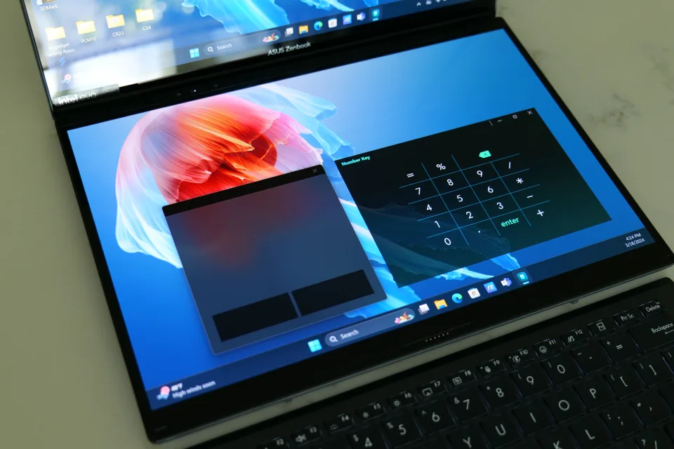 ASUS Zenbook Duo (2024) - Thiết kế sáng tạo và hiệu suất vượt trội cho công việc và giải trí 12 ASUS Zenbook Duo 2024 5