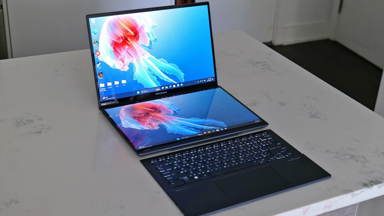 ASUS Zenbook Duo (2024) - Thiết kế sáng tạo và hiệu suất vượt trội cho công việc và giải trí 16 ASUS Zenbook Duo 2024