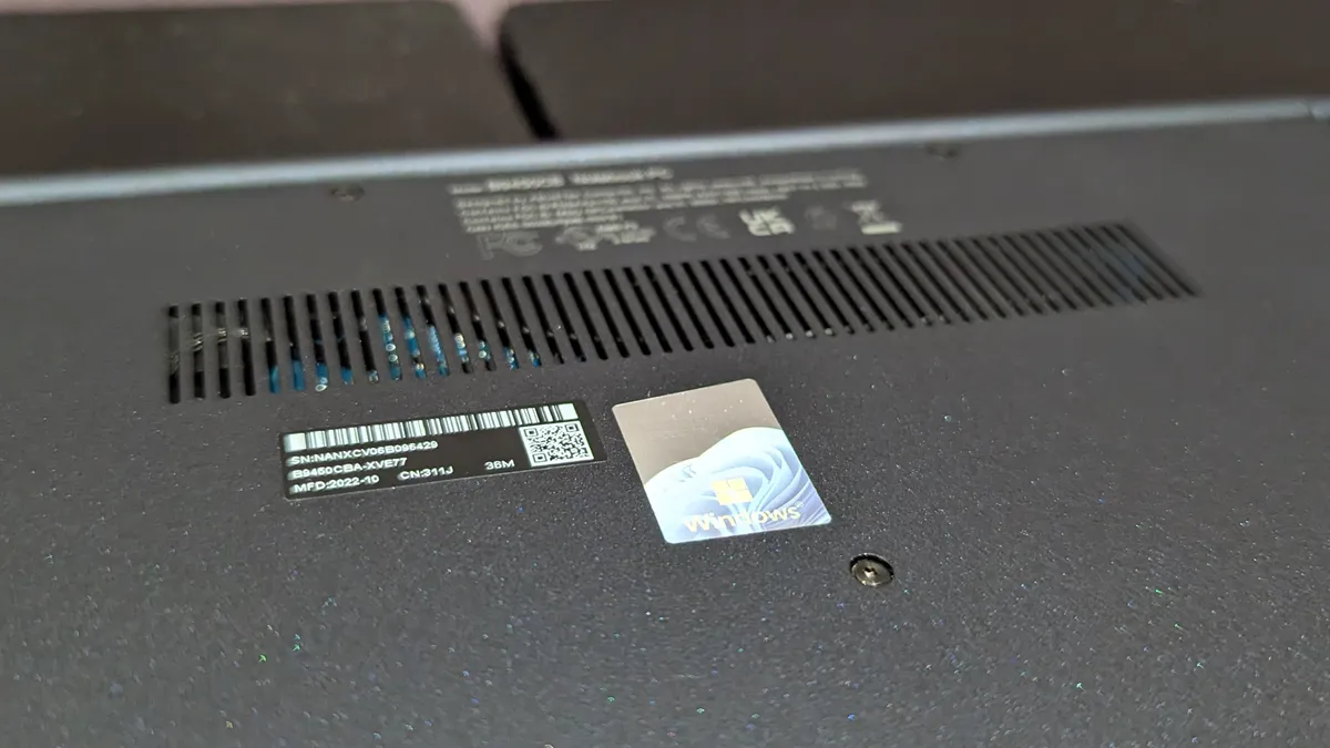 Asus ExpertBook B9450 - Vì sao lại là lựa chọn hàng đầu cho công việc văn phòng? 26 Asus ExpertBook B9450 5