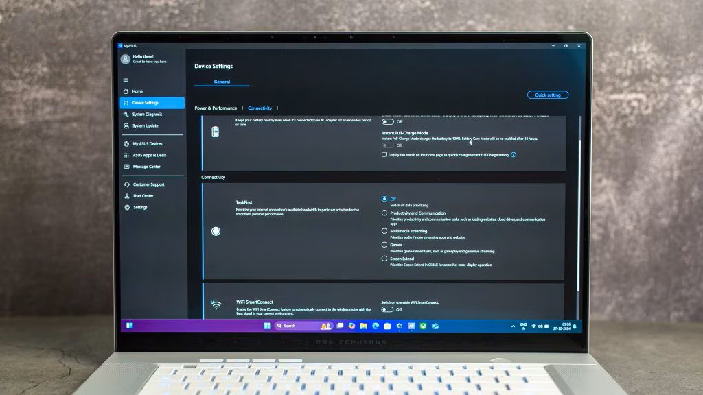Đánh giá Asus ROG Zephyrus G16 2024 - Thiết kế tinh tế, hiệu suất vượt trội và khả năng chơi game không thể chối từ 23 Asus ROG Zephyrus G16 12