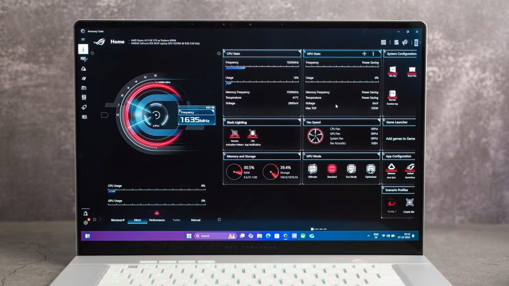 Đánh giá Asus ROG Zephyrus G16 2024 - Thiết kế tinh tế, hiệu suất vượt trội và khả năng chơi game không thể chối từ 31 Asus ROG Zephyrus G16 4