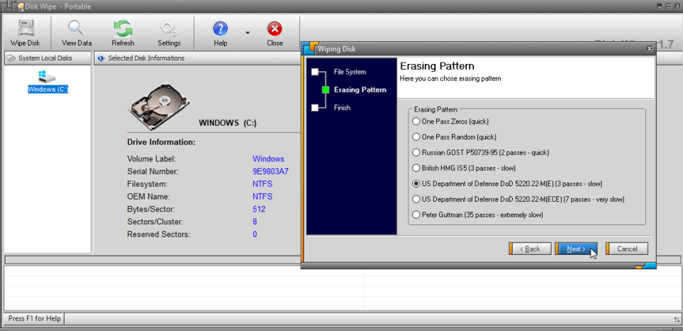 Huong dan xoa sach du lieu o cung Windows cua ban 12