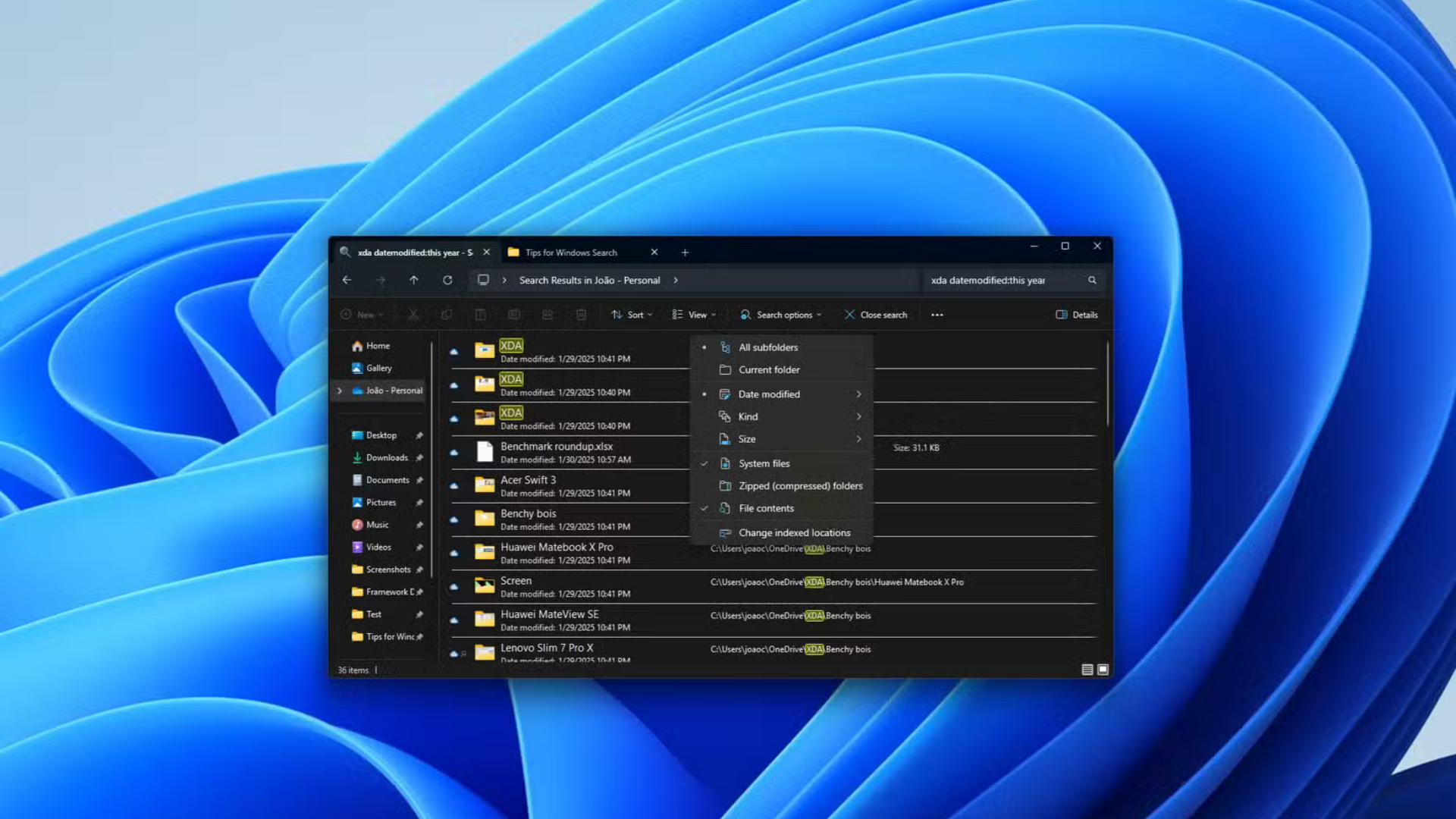 5 Mẹo giúp bạn tìm kiếm hiệu quả hơn trong Windows File Explorer 6 5 meo giup ban tim kiem hieu qua hon trong Windows File Explorer 8