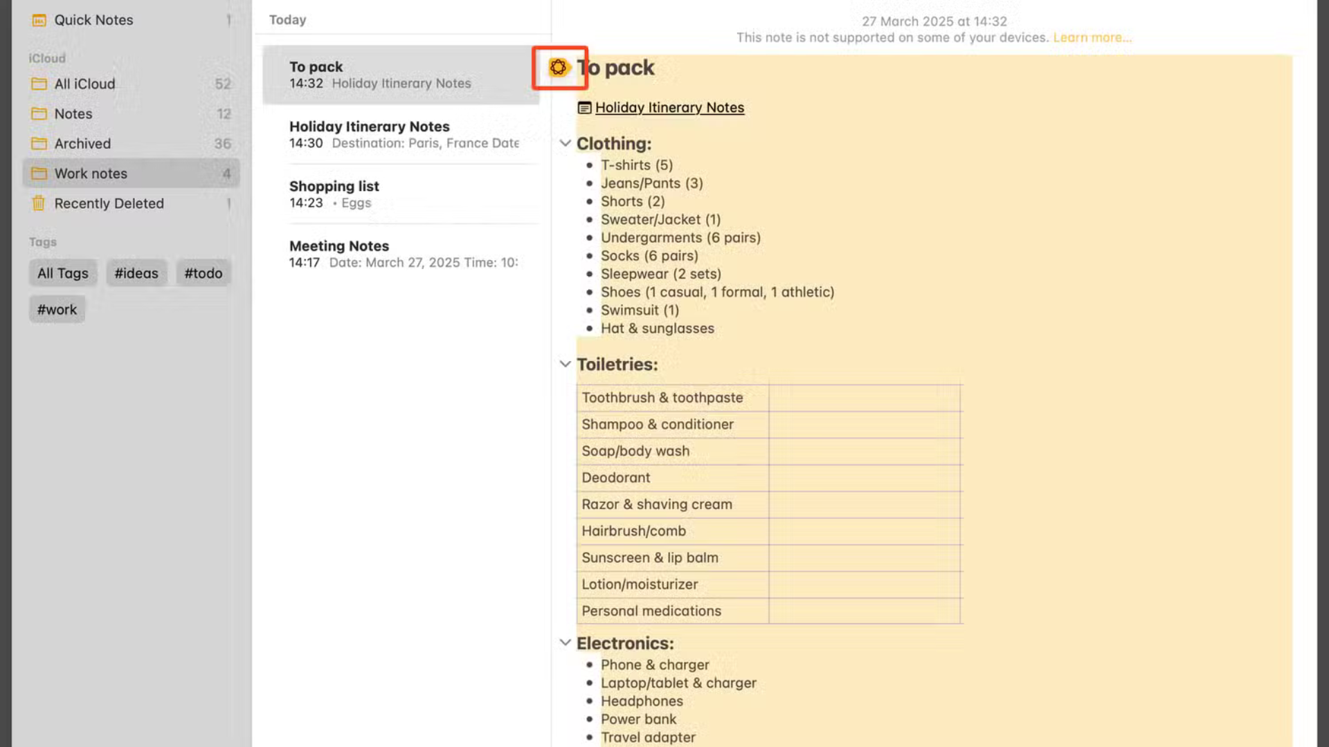 9 Mẹo nhanh giúp bạn sử dụng Apple Notes trên Mac hiệu quả hơn vào năm 2025: Hướng dẫn chi tiết từ cơ bản đến nâng cao 21 9 Meo nhanh giup ban su dung Apple Notes tren Mac hieu qua hon vao nam 2025 Huong dan chi tiet tu c 10