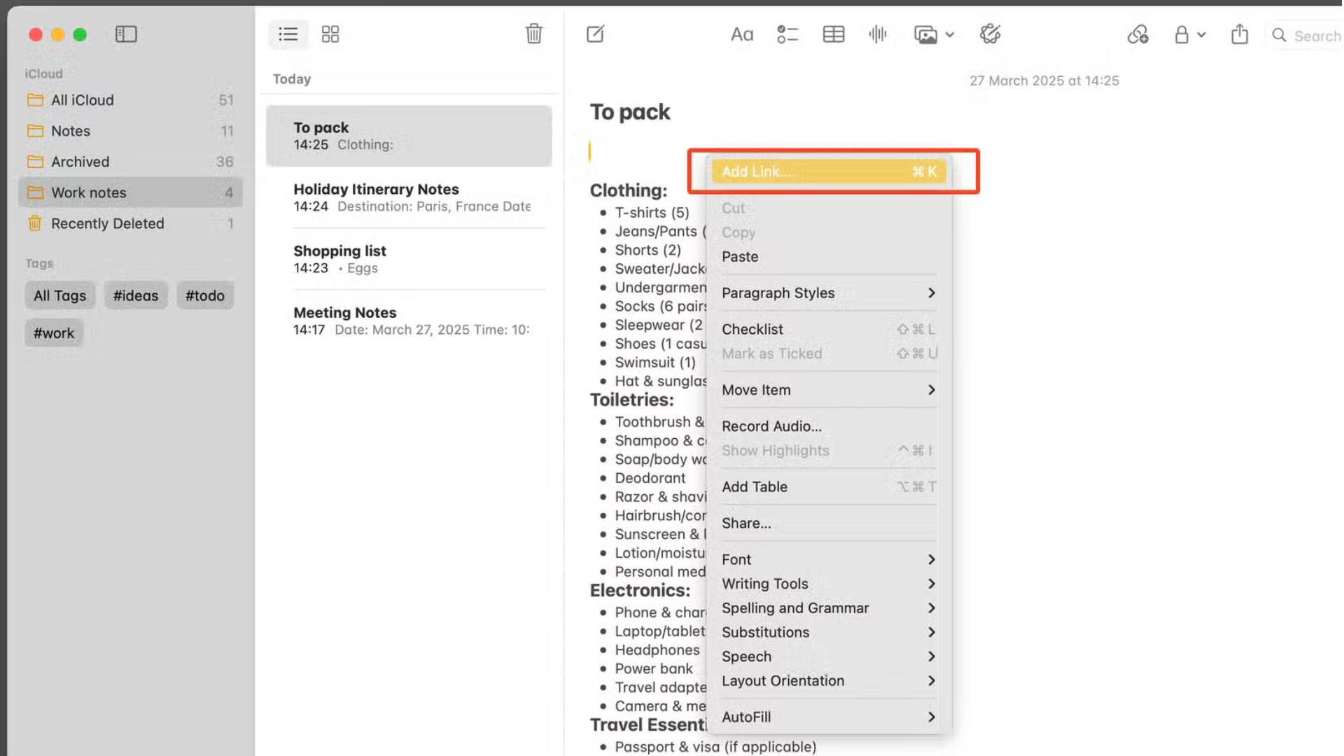 9 Mẹo nhanh giúp bạn sử dụng Apple Notes trên Mac hiệu quả hơn vào năm 2025: Hướng dẫn chi tiết từ cơ bản đến nâng cao 15 9 Meo nhanh giup ban su dung Apple Notes tren Mac hieu qua hon vao nam 2025 Huong dan chi tiet tu c 4