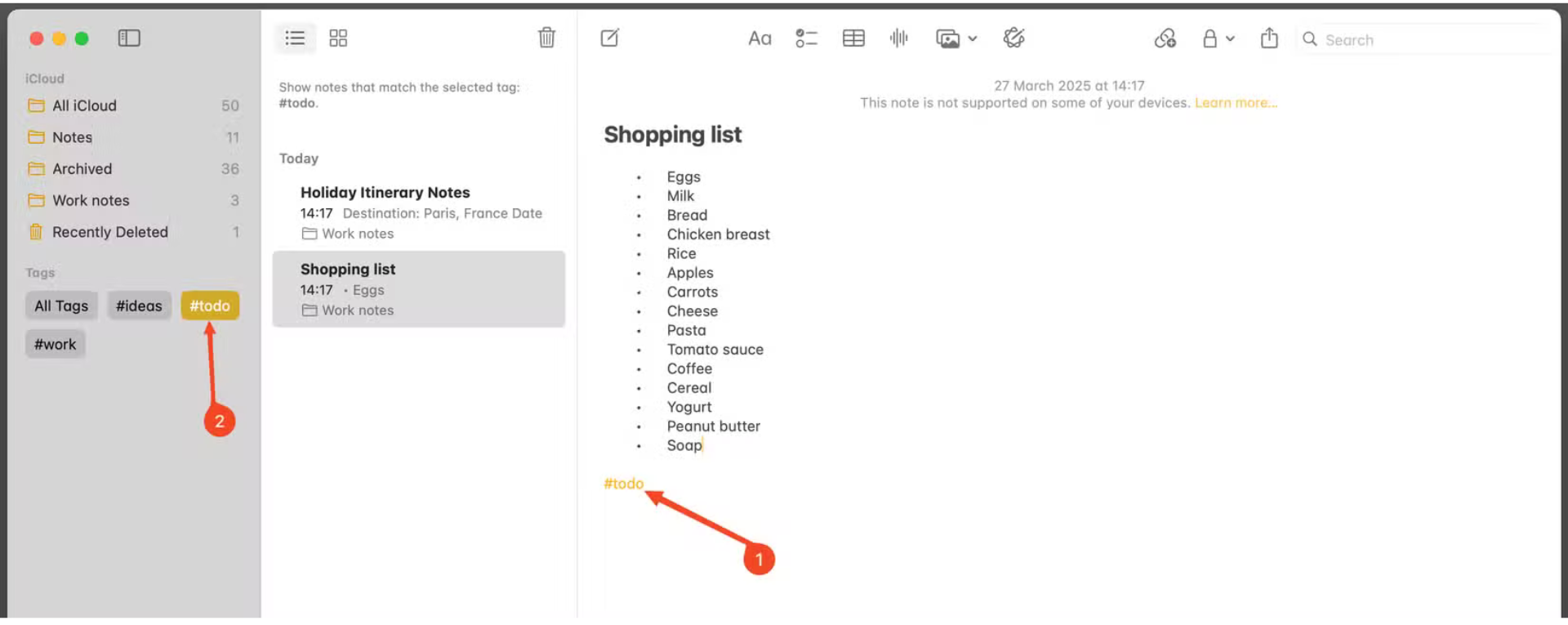 9 Mẹo nhanh giúp bạn sử dụng Apple Notes trên Mac hiệu quả hơn vào năm 2025: Hướng dẫn chi tiết từ cơ bản đến nâng cao 13 9 Meo nhanh giup ban su dung Apple Notes tren Mac hieu qua hon vao nam 2025 Huong dan chi tiet tu co ban den nang cao e1743419509525