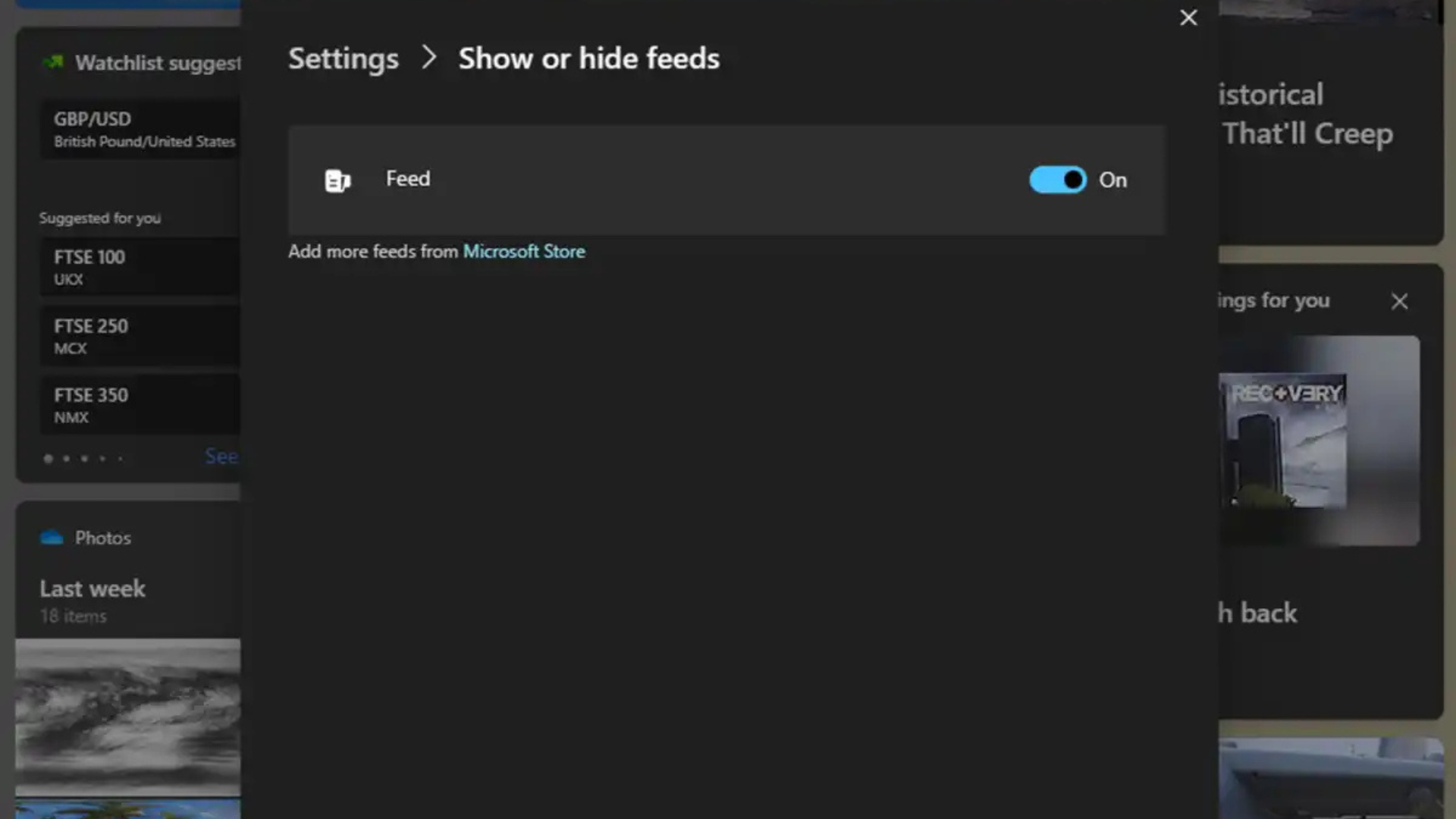 9 meo don gian de tat quang cao phien toai tren Windows 11 6