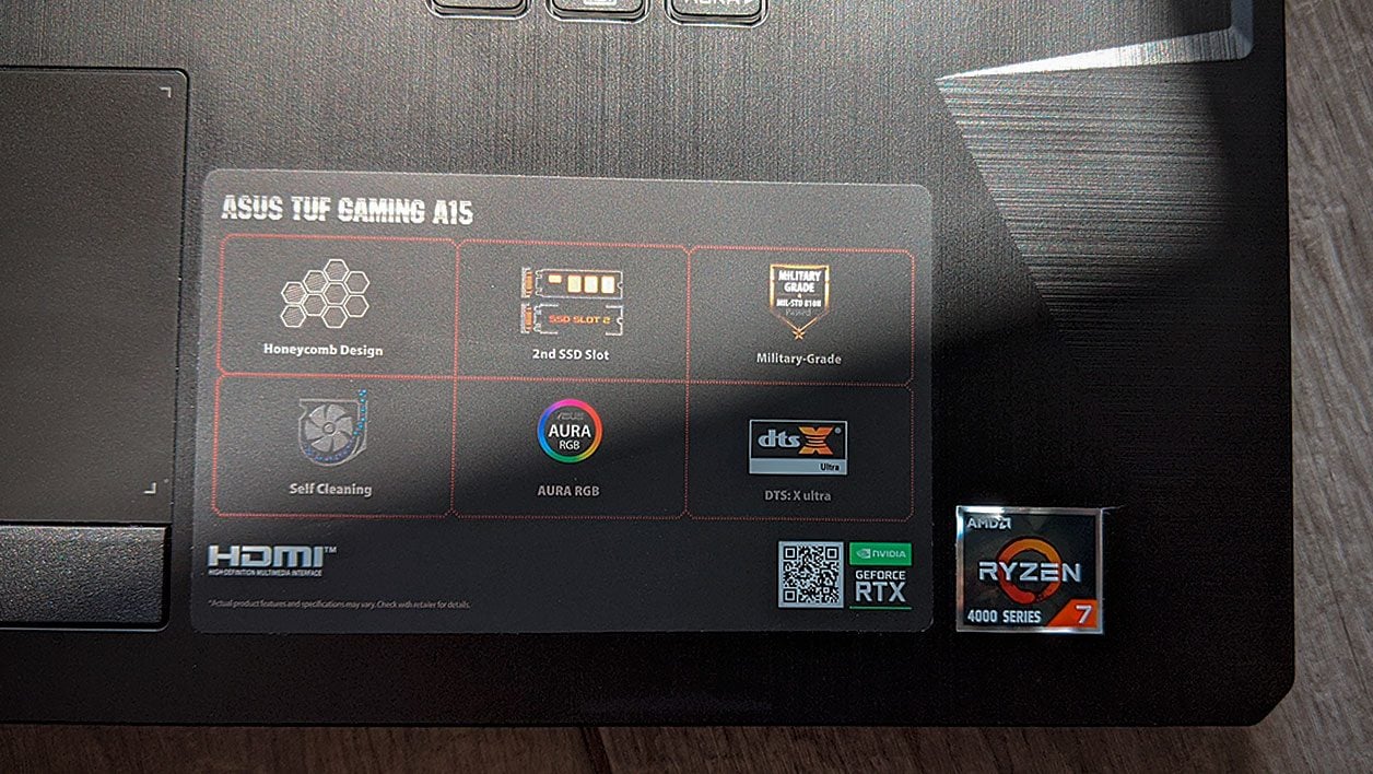 Asus TUF A15 566IV AL155T 7