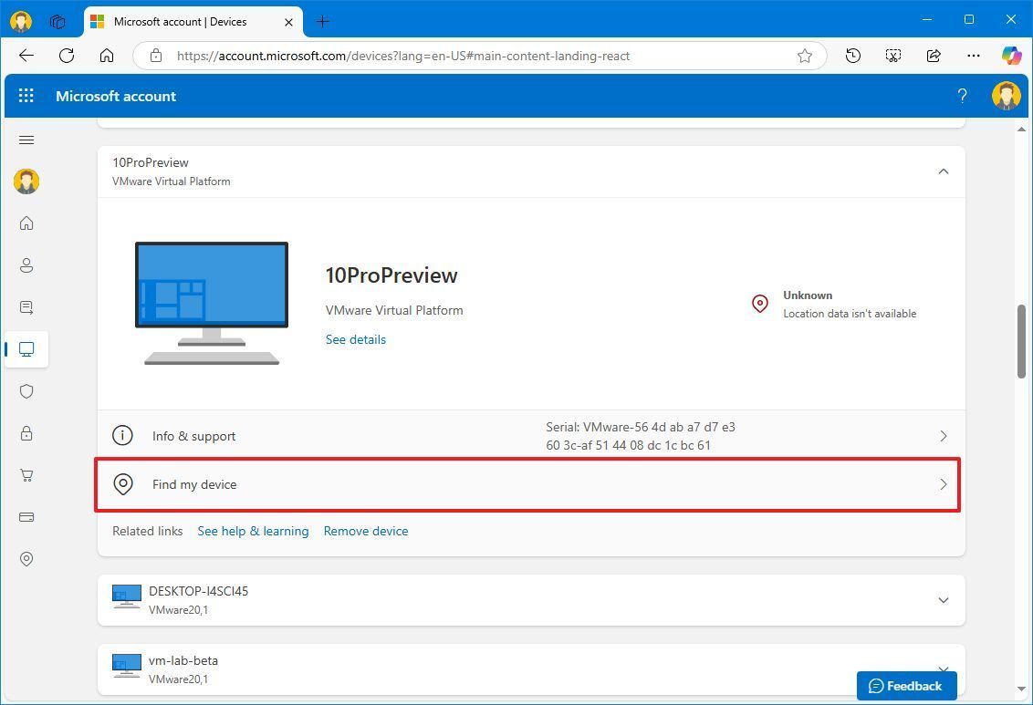 Cach bat Tim thiet bi cua toi tren Windows 10 de khoi phuc PC cua ban neu no bi mat hoac bi danh cap 04