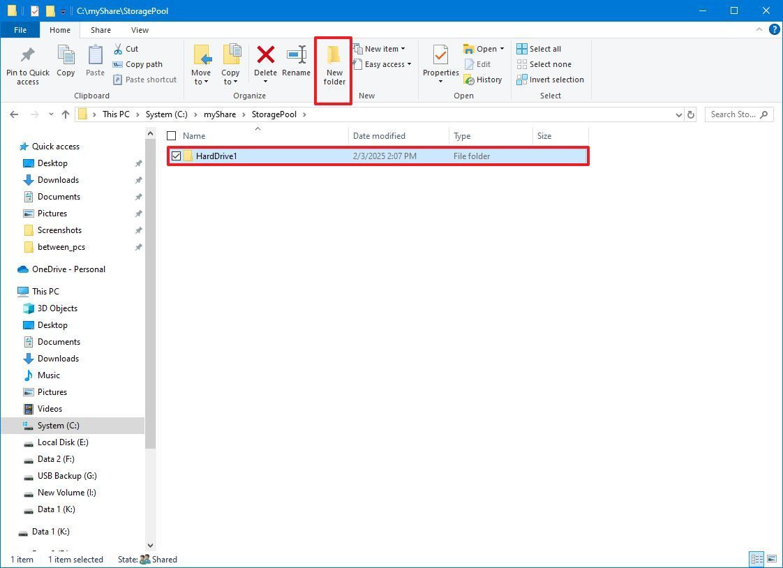 Cách gắn ổ cứng thành thư mục trên Windows 10 17 Cach gan o cung thanh thu muc tren Windows 10 03
